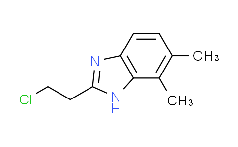 CAS No. 915924-16-2, 2-(2-chloroethyl)-6,7-dimethyl-1H-benzimidazole