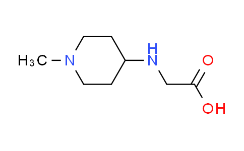 CAS No. 856437-58-6, N-(1-methylpiperidin-4-yl)glycine
