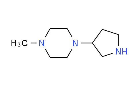 CAS No. 202991-92-2, 1-methyl-4-(3-pyrrolidinyl)piperazine