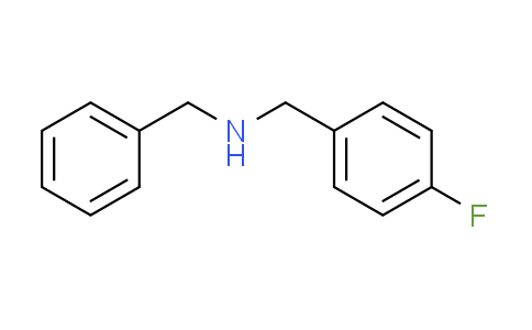 CAS No. 55096-88-3, N-benzyl-1-(4-fluorophenyl)methanamine