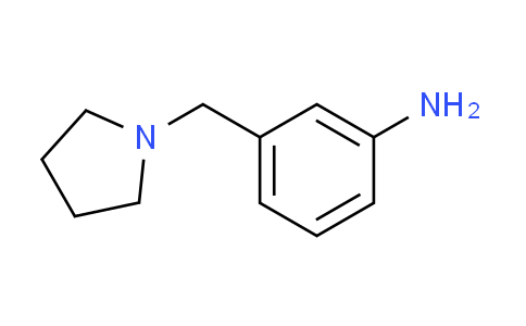 CAS No. 183365-31-3, 3-(pyrrolidin-1-ylmethyl)aniline