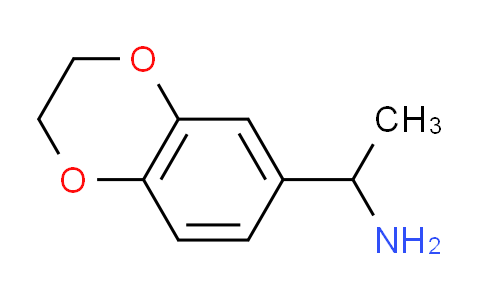 CAS No. 122416-41-5, 1-(2,3-dihydro-1,4-benzodioxin-6-yl)ethanamine
