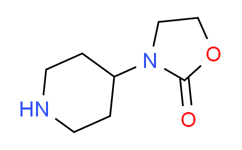 CAS No. 164518-96-1, 3-(4-piperidinyl)-1,3-oxazolidin-2-one