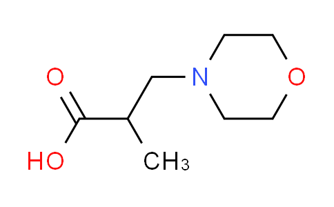 CAS No. 322725-55-3, 2-methyl-3-(4-morpholinyl)propanoic acid