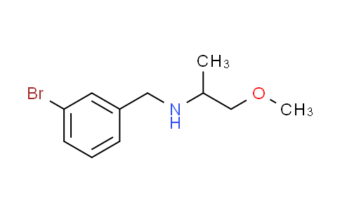 CAS No. 355815-55-3, (3-bromobenzyl)(2-methoxy-1-methylethyl)amine