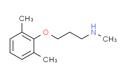 CAS No. 91553-71-8, 3-(2,6-dimethylphenoxy)-N-methyl-1-propanamine
