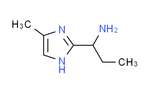 CAS No. 1155056-18-0, 1-(4-methyl-1H-imidazol-2-yl)-1-propanamine