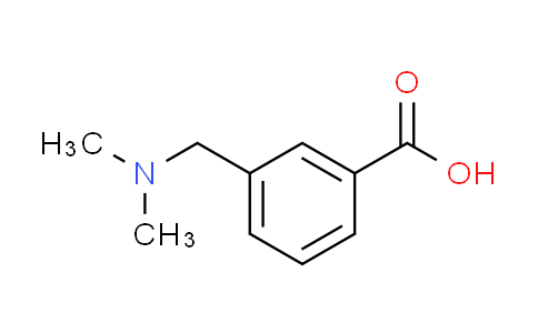CAS No. 155412-73-0, 3-[(dimethylamino)methyl]benzoic acid
