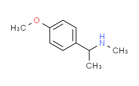 CAS No. 41684-13-3, 1-(4-methoxyphenyl)-N-methylethanamine