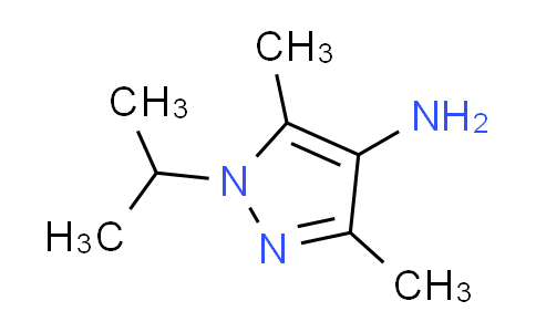 CAS No. 60706-59-4, 1-isopropyl-3,5-dimethyl-1H-pyrazol-4-amine