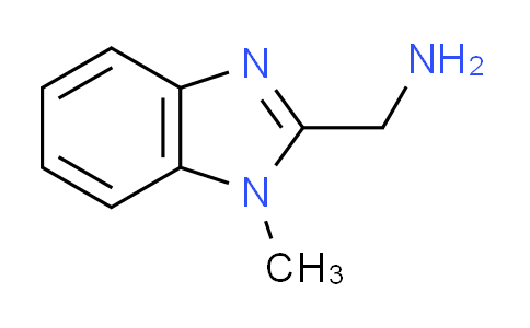 CAS No. 20028-40-4, 1-(1-methyl-1H-benzimidazol-2-yl)methanamine
