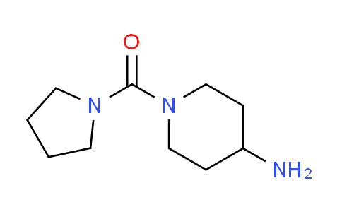 CAS No. 889849-93-8, 1-(1-pyrrolidinylcarbonyl)-4-piperidinamine