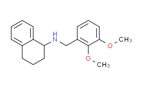 CAS No. 353773-37-2, (2,3-dimethoxybenzyl)1,2,3,4-tetrahydronaphthalen-1-ylamine
