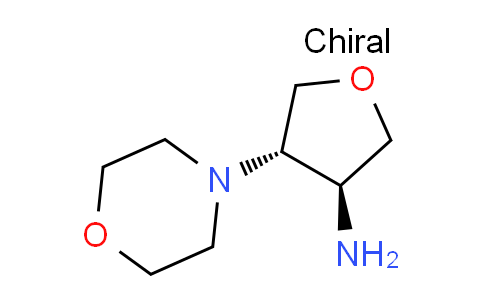 CAS No. 728008-08-0, trans-4-(4-morpholinyl)tetrahydro-3-furanamine