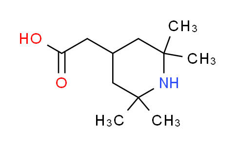 CAS No. 34635-77-3, (2,2,6,6-tetramethylpiperidin-4-yl)acetic acid