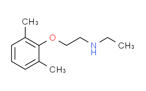 CAS No. 99914-42-8, 2-(2,6-dimethylphenoxy)-N-ethylethanamine