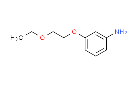 CAS No. 116998-62-0, 3-(2-ethoxyethoxy)aniline