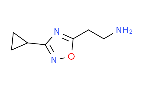 CAS No. 952283-54-4, 2-(3-cyclopropyl-1,2,4-oxadiazol-5-yl)ethanamine