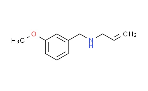 CAS No. 110841-68-4, N-(3-methoxybenzyl)-2-propen-1-amine