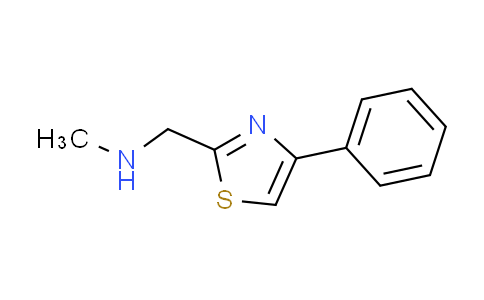 CAS No. 643726-07-2, N-methyl-1-(4-phenyl-1,3-thiazol-2-yl)methanamine