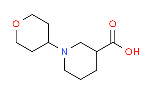CAS No. 1158698-78-2, 1-(tetrahydro-2H-pyran-4-yl)-3-piperidinecarboxylic acid