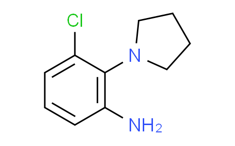 CAS No. 58785-05-0, (3-chloro-2-pyrrolidin-1-ylphenyl)amine