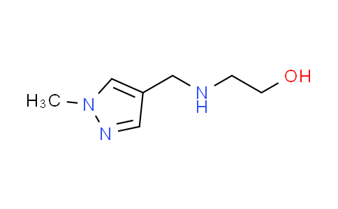 CAS No. 400877-07-8, 2-{[(1-methyl-1H-pyrazol-4-yl)methyl]amino}ethanol