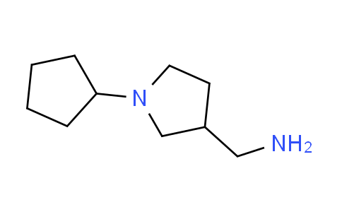 CAS No. 933714-21-7, 1-(1-cyclopentyl-3-pyrrolidinyl)methanamine