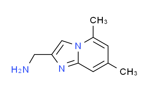 CAS No. 1083267-42-8, 1-(5,7-dimethylimidazo[1,2-a]pyridin-2-yl)methanamine