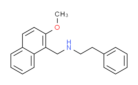 CAS No. 355140-92-0, N-[(2-methoxy-1-naphthyl)methyl]-2-phenylethanamine