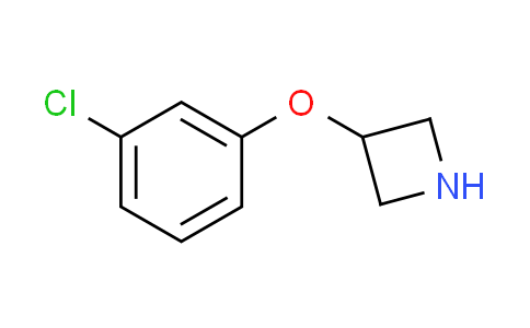 CAS No. 868833-95-8, 3-(3-chlorophenoxy)azetidine