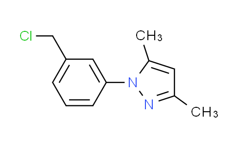 CAS No. 1170394-63-4, 1-[3-(chloromethyl)phenyl]-3,5-dimethyl-1H-pyrazole