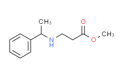 CAS No. 42792-67-6, methyl N-(1-phenylethyl)-beta-alaninate