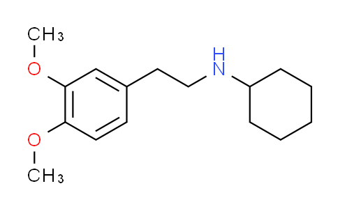 CAS No. 93285-86-0, N-[2-(3,4-dimethoxyphenyl)ethyl]cyclohexanamine