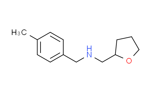 CAS No. 202199-07-3, (4-methylbenzyl)(tetrahydrofuran-2-ylmethyl)amine