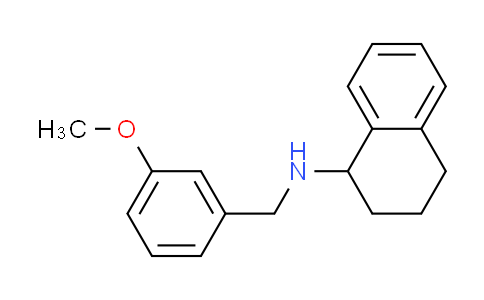 CAS No. 356092-08-5, (3-methoxybenzyl)1,2,3,4-tetrahydronaphthalen-1-ylamine
