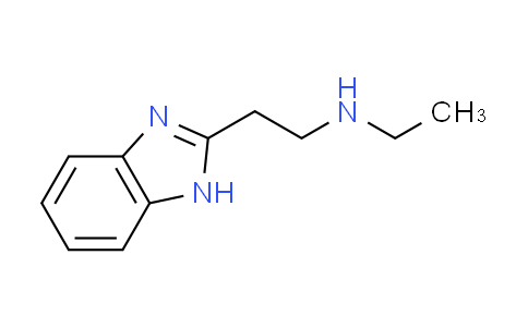 CAS No. 5528-14-3, 2-(1H-benzimidazol-2-yl)-N-ethylethanamine