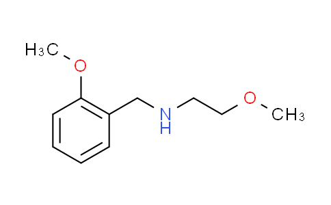 CAS No. 827328-30-3, (2-methoxybenzyl)(2-methoxyethyl)amine