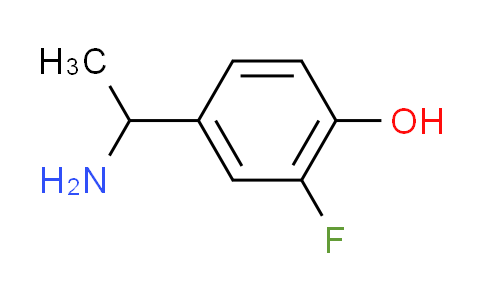 CAS No. 1030444-42-8, 4-(1-aminoethyl)-2-fluorophenol