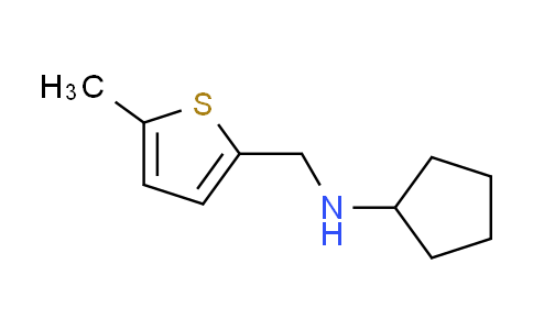 CAS No. 893587-03-6, N-[(5-methyl-2-thienyl)methyl]cyclopentanamine