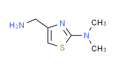 CAS No. 1023818-77-0, 4-(aminomethyl)-N,N-dimethyl-1,3-thiazol-2-amine