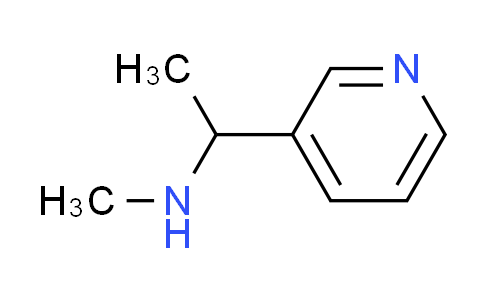 CAS No. 120741-33-5, N-methyl-1-pyridin-3-ylethanamine