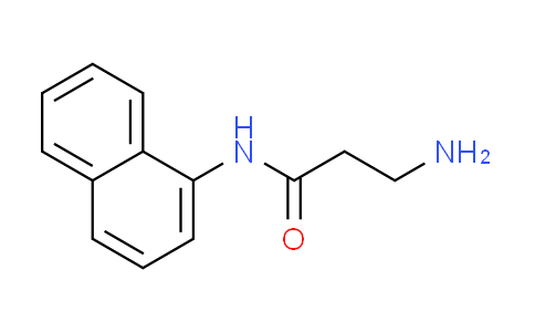 CAS No. 121494-81-3, N~1~-1-naphthyl-beta-alaninamide