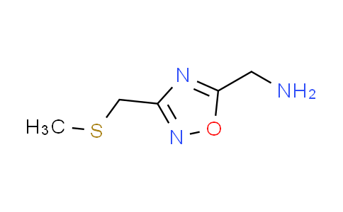 CAS No. 915920-09-1, ({3-[(methylthio)methyl]-1,2,4-oxadiazol-5-yl}methyl)amine