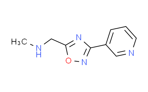 CAS No. 915919-63-0, N-methyl-1-(3-pyridin-3-yl-1,2,4-oxadiazol-5-yl)methanamine