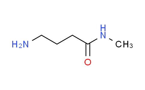CAS No. 23435-12-3, 4-amino-N-methylbutanamide