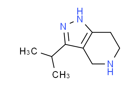 CAS No. 1177284-02-4, 3-isopropyl-4,5,6,7-tetrahydro-1H-pyrazolo[4,3-c]pyridine
