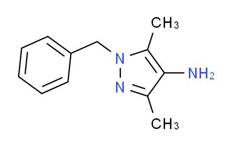 CAS No. 28466-69-5, 1-benzyl-3,5-dimethyl-1H-pyrazol-4-amine