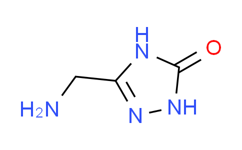 CAS No. 83160-78-5, 5-(aminomethyl)-2,4-dihydro-3H-1,2,4-triazol-3-one