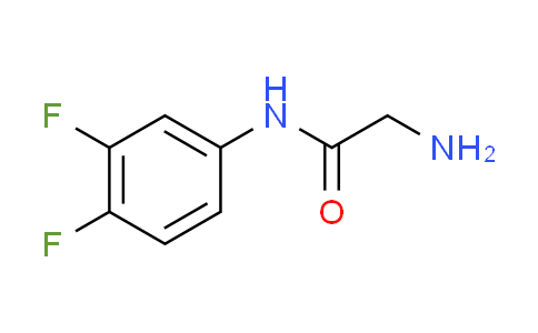 CAS No. 731795-74-7, N~1~-(3,4-difluorophenyl)glycinamide